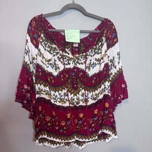 Bila Multicolor Floral Blouse